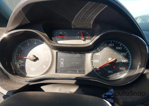 2017 Chevrolet Cruze Lt Auto из США, поврежденный, VIN 3G1BE6SM7HS580177